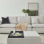 هزال مقعد فردي رمادي وودي