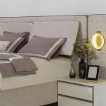 باموكليه طقم غرفة نوم 180×200 سم 8 قطع وودي