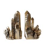 مساند للكتب ذهبي وودي