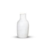 فازة زهور بوهيمي معتق ابيض وودي