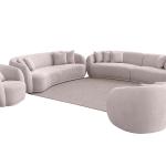 نابلس كنب ثلاثي 250 سم وودي