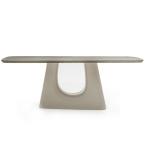 مونجي طاولة طعام 240 سم بدون كراسي وودي