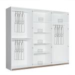 زيتا دولاب ملابس 6 أبواب وودي