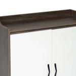 سيمبل دولاب أحذية خشب بابين