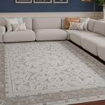 أوزجي سجاد تركي بزخارف شرقية بيج