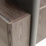 بوليرو كونسول مع مرآه باللون الجوز وودي