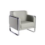 إكال كنب مكتبي فردي رمادي وودي