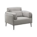 فينا كنب مكتبي فردي رمادي وودي