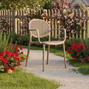 أيرلاين كرسي حدائق ومقاهي وودي - بيج