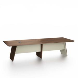 تنلى طاولة اجتماع بني 360 سم وودي