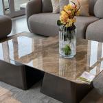 كرامل طاولة شاي قطعتين وودي