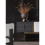 اترو كونسول مع مرآه وودي