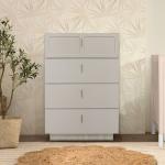 دانتي غرفة نوم 200×200 كريمي 6 قطع وودي