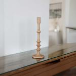 شمعدان بوهيمي بني طويل وودي