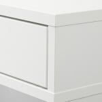 ألبا مكتب منزلي أبيض 100 سم وودي