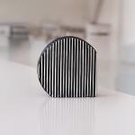 فازة  سيراميك مخطط وودي