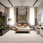 الاسكا  دولاب ملابس فاخر 6 أبواب بني وودي