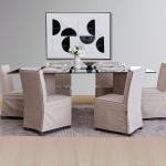 ليفربول طاولة طعام 8 أشخاص وودي