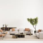 سان فيتو كرسي استرخاء برتقالي وودي