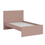 بونو سرير أطفال 120×200 سم زهري وودي