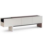 بونتي طاولة تلفزيون 209 سم كريمي وودي