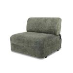 فيولا كنب فردي أخضر وودي