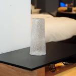 فازة ورد زجاج وودي