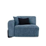 فيولا طقم كنب زاوية أزرق وودي