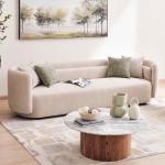 تكساس كنب 3 مقاعد 225 سم بيج وودي