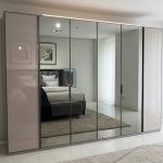 نيو ايلات دولاب ملابس 6 أبواب وودي