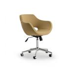 جولف كرسي غرفة أطفال جلد بيج وودي