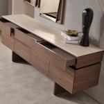 مونا كونسول مع مرآه وودي