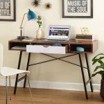 ايلي مكتب دراسة خشبي 120 سم وودي