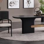 جراند كرسي قماش بيج وودي