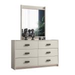 مومينتم طقم غرفة نوم 6 قطع وودي