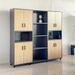 ناقو مكتبة كتب رمادي وودي