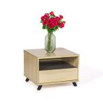 ناقو طاولة شاي رمادي وودي