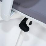 نيتشر كرسي مكتب رمادي دوار متحرك بمسند رأس وودي