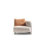 سان فيتو كنب 4 مقاعد كريمي 260 سم وودي