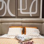 برادا طقم غرفة نوم بيج 180×200 سم 7 قطع وودي