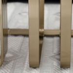 اهلت طاولة جانبية بسطح بورسلان 60*60 سم وودي