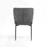 سيلك كرسي قماش رمادي