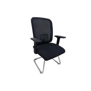 كرسي مكتبي ثابت أسود وودي