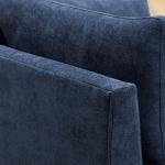 طقم كنب ليدز أزرق وودي