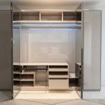 نيو ايلات دولاب ملابس 6 أبواب وودي