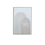 لوحة أشجار النخيل 80*120 وودي