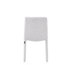 لومين كرسي أبيض وودي