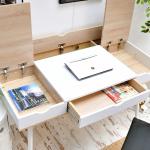 ايكون مكتب دراسة خشبي 120 سم وودي