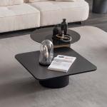 جراند طاولة قهوة خشبي أسود وودي