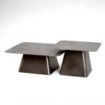 كرامل طاولة شاي قطعتين وودي